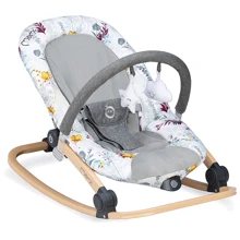 Шезлонг-гойдалка MoMi LUMIWOOD Flowers (Hnrt_4029): Тип кресло-качалка