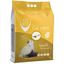 Бентонитовый наполнитель VanCat Vanilla для кошачьего туалета 10 кг: Вид Глиняный