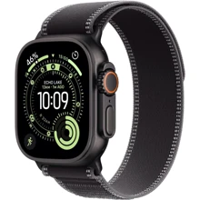 Apple Watch Ultra 3 GPS + Cellular 49mm Black Titanium Case with Black/Charcoal Trail Loop - M/L (MF1H4): Размер корпуса 49mm