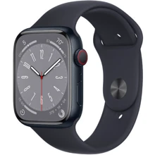 Apple Watch Series 8 45mm GPS+LTE Midnight Aluminum Case with Midnight Sport Band (MNK43/MNVL3) Approved Витринный образец: Производитель Apple