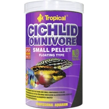 Корм для аквариумных рыб Tropical Cichlid Omnivore Small Pellet в гранулах 1 л 360 г (5900469609569): Вид корма Гранулы