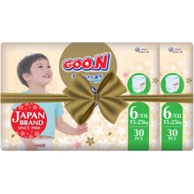 Трусики-подгузники Goo.N Premium Soft для детей 15-25 kg размер 6(XXL) унисекс 60 шт. (F1010101-159-2): Тип Подгузники-трусики