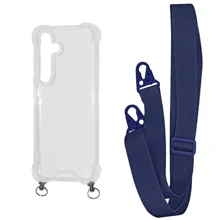 Аксессуар для смартфона WAVE Clear Case with Strap Midnight Blue for Samsung A556 Galaxy A55: Совместимость Samsung A556 Galaxy A55