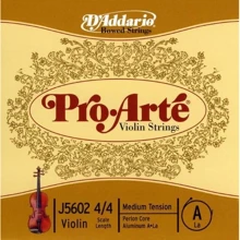Струна D`ADDARIO J5602 4/4M Pro Arte А 4/4M: Назначение Для скрипки