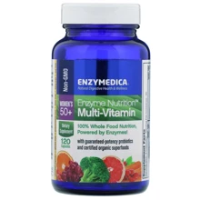 Enzymedica Multi-Vitamin Womens Ферменты и мульти-витамины для женщин 50+ 120 капсул: Тип Мультивитамины