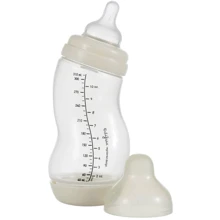 Антиколиковая бутылочка Difrax S-bottle Wide с силиконовой соской 310 мл Popcorn (707 Popcorn): Материал полипропилен