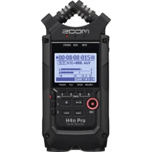 Цифровой диктофон ZOOM H4n PRO BLK (286071): Формат звука Стерео