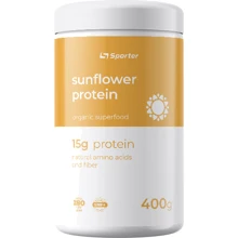 Протеин Sporter Sunflower protein 400 g /13 servings/ Unflavored: Вид Конопляные