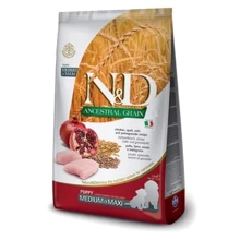 Сухой корм для собак Farmina N&D Low Grain Chicken & Pomegranate Puppy Medium & Maxi 12 кг (156,392): Тип Сухой корм