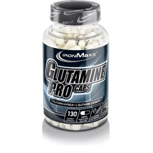 Аминокислота для спорта IronMaxx Glutamine Pro 130 Capsules: Вкус Без вкуса