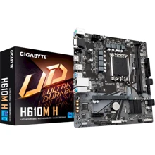 GIGABYTE H610M H: Оперативная память 2xDDR5 5600 МГц, до 64 ГБ
