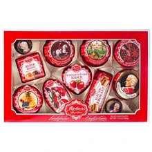 Конфеты шоколадные Reber Ассорти Эксклюзив 380 г (4101730003029): Вес, г 380