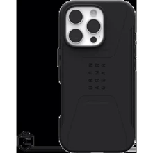 Чехол для iPhone Urban Armor Gear UAG Civilian Magsafe Black (114444114040) for iPhone 16 Pro: Цвет черный