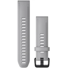 Ремінець Garmin QuickFit 20 Watch Bands Powder Grey Silicone (010-12866-00): Колір серый