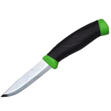 Нож и мультитул Morakniv Companion Green, stainless steel (2305.00.93): Тип ножа Туристический