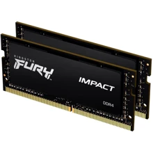 Kingston FURY 32 GB (2x16 GB) SO-DIMM DDR4 2666 MHz Impact (KF426S16IBK2/32): Тип DDR4