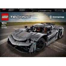 Конструктор LEGO Technic Koenigsegg Jesko Absolut Grey Гіперкар 801 деталь (42173): Серія TECHNIC