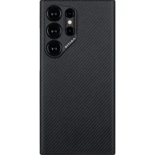 Чехол для телефонов Pitaka MagEZ Case 4 Twill Black/Grey (KS2401U) for Samsung S928 Galaxy S24 Ultra: Совместимость Samsung S928 Galaxy S24 Ultra