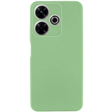 Чехол для телефонов TPU Case Getman Liquid Silk Full Camera Pistachio for Xiaomi Redmi 13 4G / Poco M6 4G: Совместимость Xiaomi Redmi 13 4G / Poco M6 4G