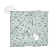 Плед Twins Rabbits муслиновый 90x90 см утепленный ментол (1611-PMУ90х90-14R: Тип плед