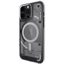 Чехол для iPhone Switcheasy X Ray M 3D Patterned Shockproof Case Transparent (MPH67P266TR24) for iPhone 16 Pro Max: Цвет прозрачный