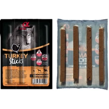 Лакомство для собак Alpha Spirit Sticks Turkey с индейкой стики 4 шт. 40 г (as5102405): Производитель Alpha Spirit