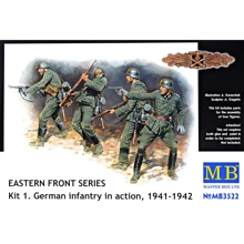 Набір фігурок Master Box Німецька піхота в бою, Літо 1941 (MB3522): Виробник Master Box