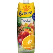 Сок тропический Cyprina Tropical Juice, 1л (5290074002320): Объем, л 1