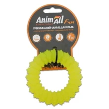 Кольцо с шипами AnimAll Fun 88161 для собак желтое 9см (111,646): Производитель AnimAll