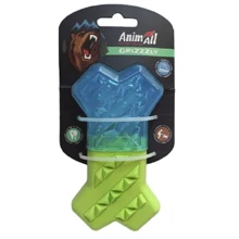 Игрушка охлаждающая AnimAll GrizZzly 9680 холодная кость для зубов сине-зеленая 13.5х7.4х3.8 см PS06064 (130665): Производитель AnimAll