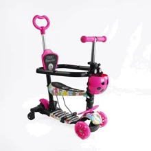 Самокат 5в1 Best Scooter (LS-78960): Количество колес 3