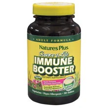 Natures Plus Source of Life Immune Booster 90 tabs Комплекс для поддержки иммунной системы: Форма выпуска Таблетки