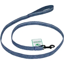 Поводок Lucky Pet Melange прошитый 2.5 см х 3 м синий (550767): Тип Поводок