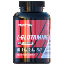 Аминокислота для спорта Vansiton L-Glutamine 150 Capsules: Вкус Без вкуса