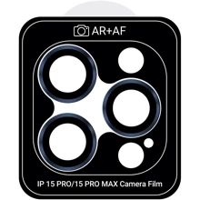 Защитное стекло для iPhone ArmorStandart Pro Blue Titanium for Camera iPhone 15 Pro / 15 Pro Max (ARM73320): Тип защиты экрана на камеру