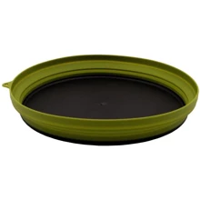 Тарелка Силиконовая тарелка Tramp оливковая (TRC-124-olive): undefined undefined