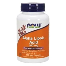 NOW Foods Alpha Lipoic Acid 100 mg Veg Capsules 120 caps: Вид ферментні
