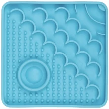Коврик для медленного питания кошек LickiMat CAT KITTY TURQUOISE (9349785008551): Тип Лизательные коврики