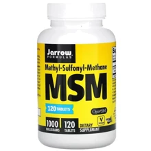 Jarrow Formulas MSM 1000 mg 120 таблеток: Тип MSM