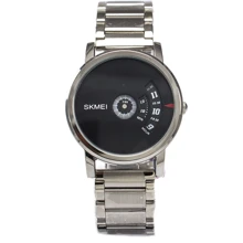 Наручний годинник Skmei 1260 Silver Black: Стиль класичний