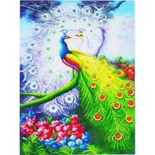 Картина по номерам с алмазной мозаикой TK Group Павлины 50х40 см (YHDGJ 71947): Производитель TK Group
