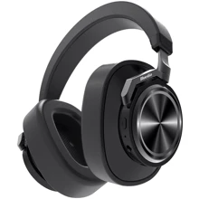 Наушники Bluedio T6S Black: Тип конструкции полноразмерные
