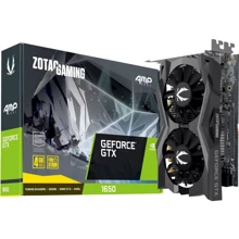 Видеокарта Zotac GAMING GeForce GTX 1650 AMP Core (ZT-T16520J-10L): Объем памяти, Гб 4