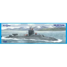 Американская атомная Micro-Mir подводная лодка SSN-683 Parche (поздняя версия) (MM350-039): Производитель Micro-Mir