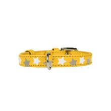 Нашийник Collar Glamour з візерунком Зірочка світиться 27-36 см 15 мм жовтий (4823089301228): Виробник Collar