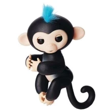 Интерактивная ручная обезьянка Happy Monkey (цвет чёрный): Тип животное
