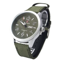Наручные часы Naviforce 9101 Silver-Green: Стиль Классический