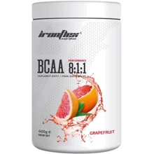 Аминокислота для спорта IronFlex Nutrition BCAA Performance 8-1-1 400 g /80 servings/ Grapefruit: Вкус Грейпфрут