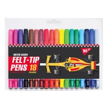 Фломастеры YES Race legend 18 цветов (650494): Тип На водной основе