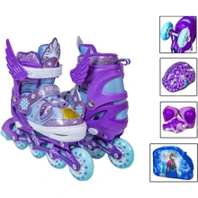 Комплект роликів "Frozen". Violet (розмір 30-33) 1202616011: Колір фіолетовий